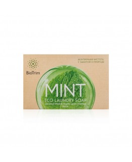 Экологичное мыло BioTrim Eco Laundry Soap MINT для стирки с запахом мяты