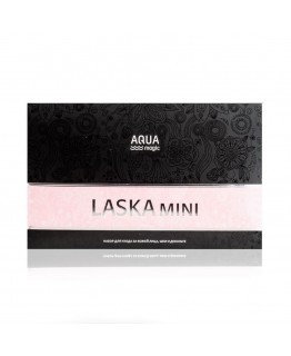 Набор для ухода за кожей лица, шеи и декольте AQUAmagic Laska Mini, 3 предмета