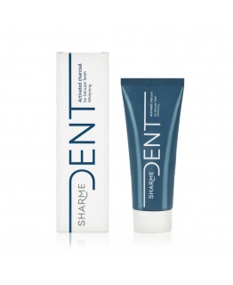 Зубная паста SHARME DENT «Активированный уголь» для бережного отбеливания, 75 мл