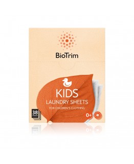 Пластины для стирки детского белья BioTrim KIDS, 38 шт.