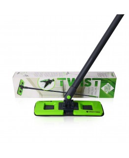 Швабра с отжимом Green Fiber TWIST