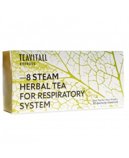 Чайный напиток для дыхательной системы TeaVitall Express Steam 8, 30 фильтр-пакетов