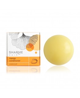 Натуральный твердый кондиционер Sharme Hair Mango с маслом манго, увлажняющий, 45 г