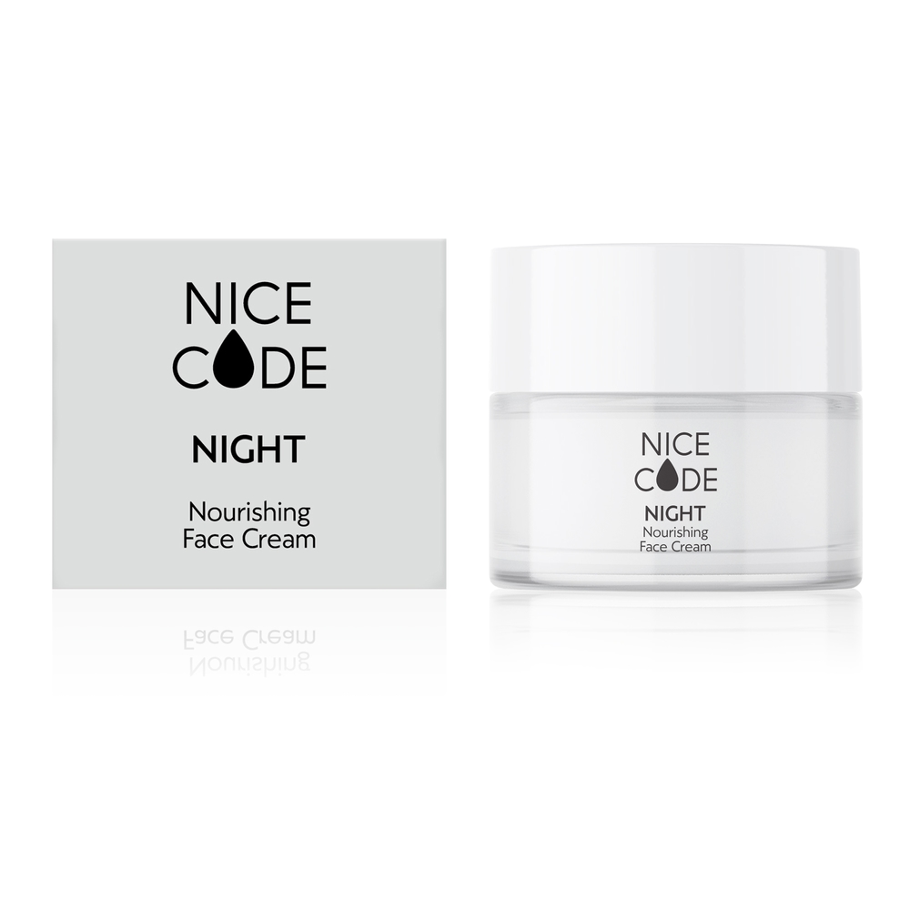 Питательный ночной крем для лица Nice Code, 50 мл